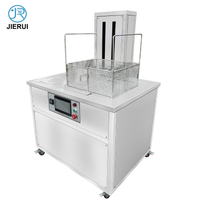 162l lifting and throwing plc control ultrasonic cleaner