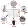 Jierui 360L PLC Control Filtration Circulation System Engine Ultrasonic Cleaner