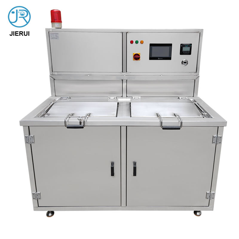 Full automatic Centrifugal plating cleaner + vacuum hot air circulation drying semiconductor ultrasonic cleaning machine