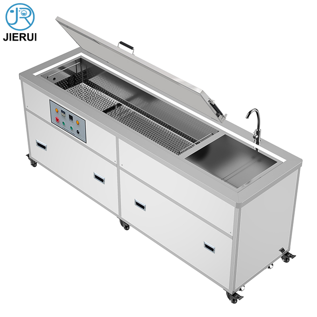 Double Tanks Cars Engine Gearbox Parts Ultrasonic Cleaning Machine