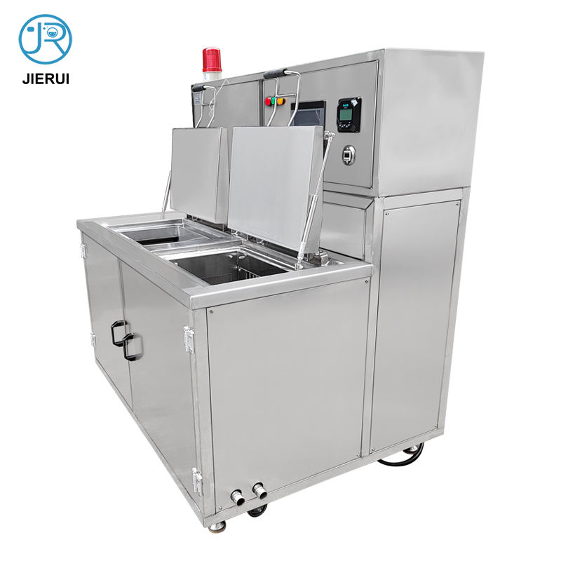 Full automatic Centrifugal plating cleaner + vacuum hot air circulation drying semiconductor ultrasonic cleaning machine