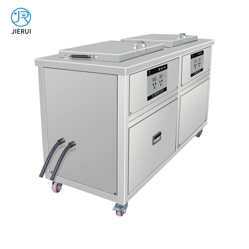 Factory Direct Sales Jr-2024gh 88l 550*400*400mm 4500w Double Tank Industrial Ultrasonic Cleaning Machine