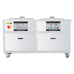 Industrial Ultrasonic Cleaner Engine Spare Dpf Motorcycle Aircraft Parts Double Tank 88L Ultrasonic Cleaning Machine