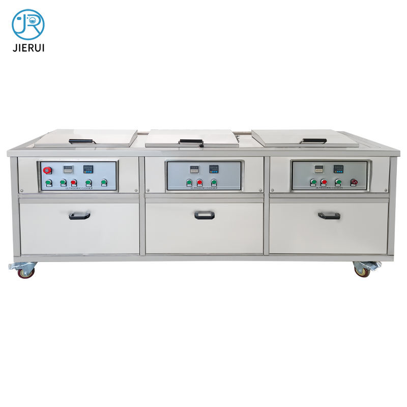 360L Three Tank Industrial Ultrasonic Washer Machine Cleaner For Fuel Tank/Carwheel Cleaning