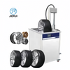 Lift Agitation Heated Tyres Wheel Rims Ultrasonic Cleaner Machine