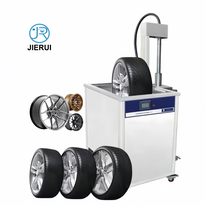 Lift Agitation Heated Tyres Wheel Rims Ultrasonic Cleaner Machine