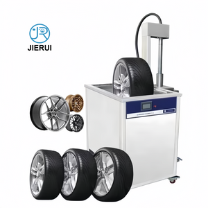 Lift Agitation Heated Tyres Wheel Rims Ultrasonic Cleaner Machine