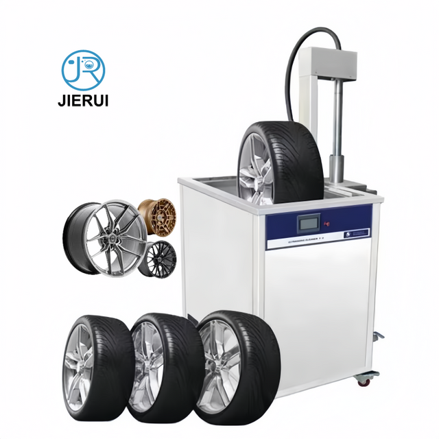 Lift Agitation Heated Tyres Wheel Rims Ultrasonic Cleaner Machine