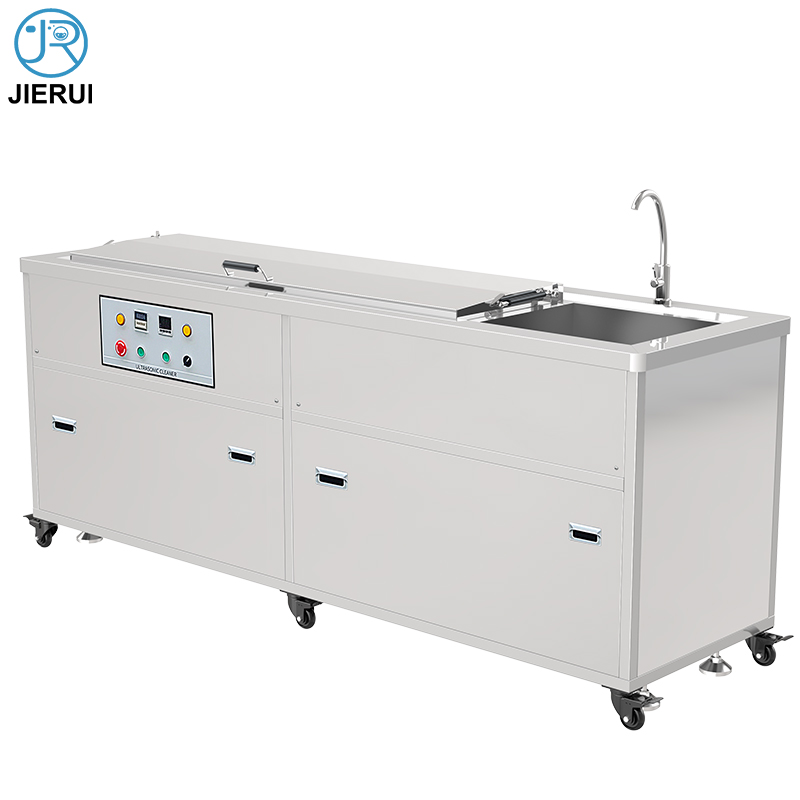 Double Tanks Cars Engine Gearbox Parts Ultrasonic Cleaning Machine