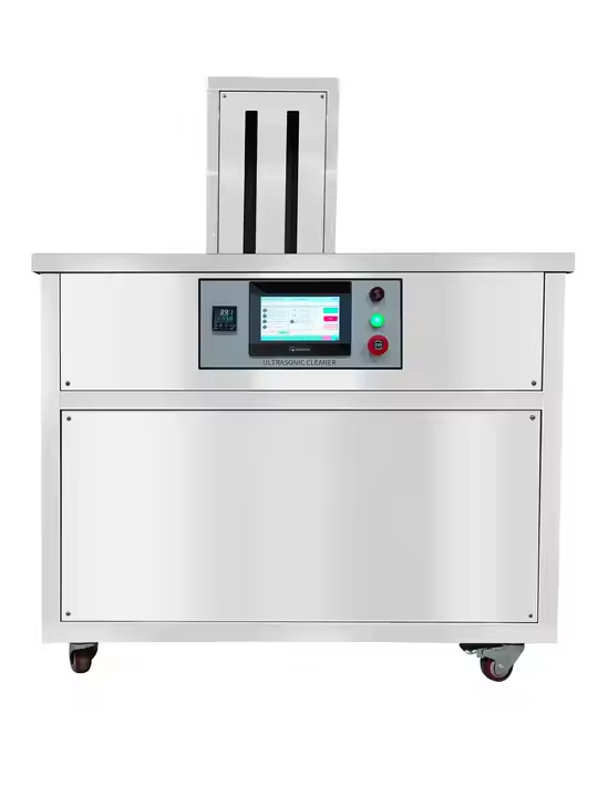 Jierui Single Tank Automotive Car Engine Parts Lift Throw Filter Ultrasonic Cleaning Machine