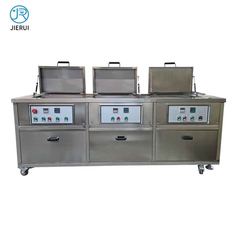 Cheap Price Three Tank Ultrasonic Cleaner Tank Engine Block Parts 135L Bath Sonic Clean Equipment Industrial Ultrasonic Cleaner