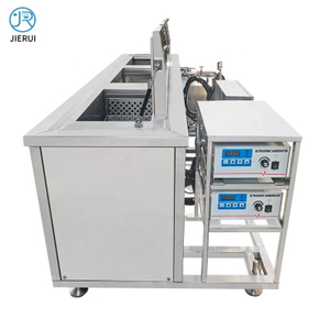 Three Tank 88L Cleaning Filter Rinse Drying System Dpf Parts Engine Block Rust Remove Industrial Ultrasound Cleaning Machine