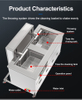 Auto Parts Engine Cylinder Head Degreaser Type Jierui Ultra Sonic Cleaner Machine