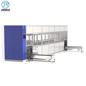 automatic manipulator lifting throwing multi-tank filter rinse drying machine ultrasonic washing line cleaning equipment