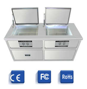 Industrial Ultrasonic Cleaner for Auto Parts DPF Engine Block Carbon Cleaning Machine with hot criculation air drying