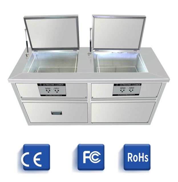 Industrial Ultrasonic Cleaner for Auto Parts DPF Engine Block Carbon Cleaning Machine with hot criculation air drying