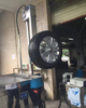 Lift Agitation Heated Tyres Wheel Rims Ultrasonic Cleaner Machine