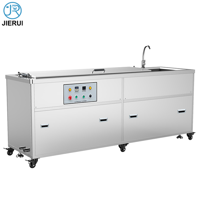 Double Tanks Cars Engine Gearbox Parts Ultrasonic Cleaning Machine