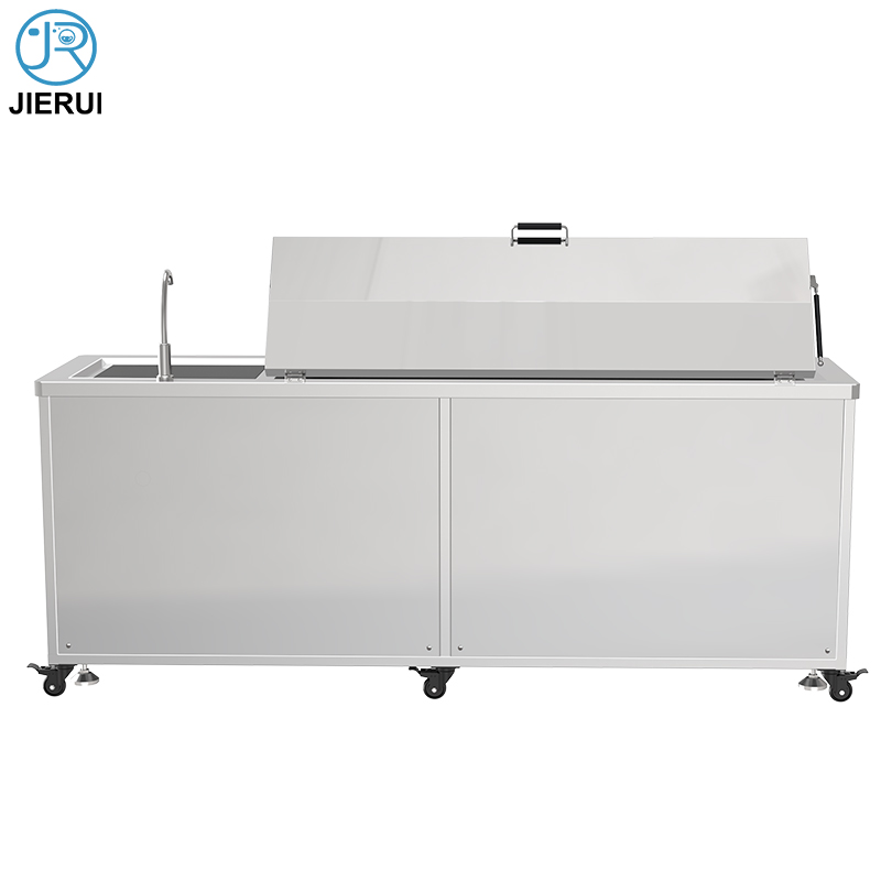 Double Tanks Cars Engine Gearbox Parts Ultrasonic Cleaning Machine