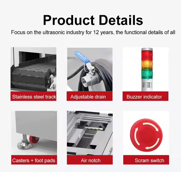 JIERUI Ultrasonic Dentures Cleaning Machine Full-Auto Automatic Intelligent Electric Washing Equipment for 3D Print