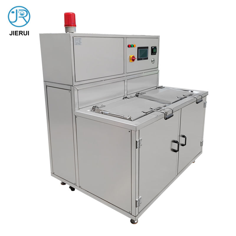 Full automatic Centrifugal plating cleaner + vacuum hot air circulation drying semiconductor ultrasonic cleaning machine