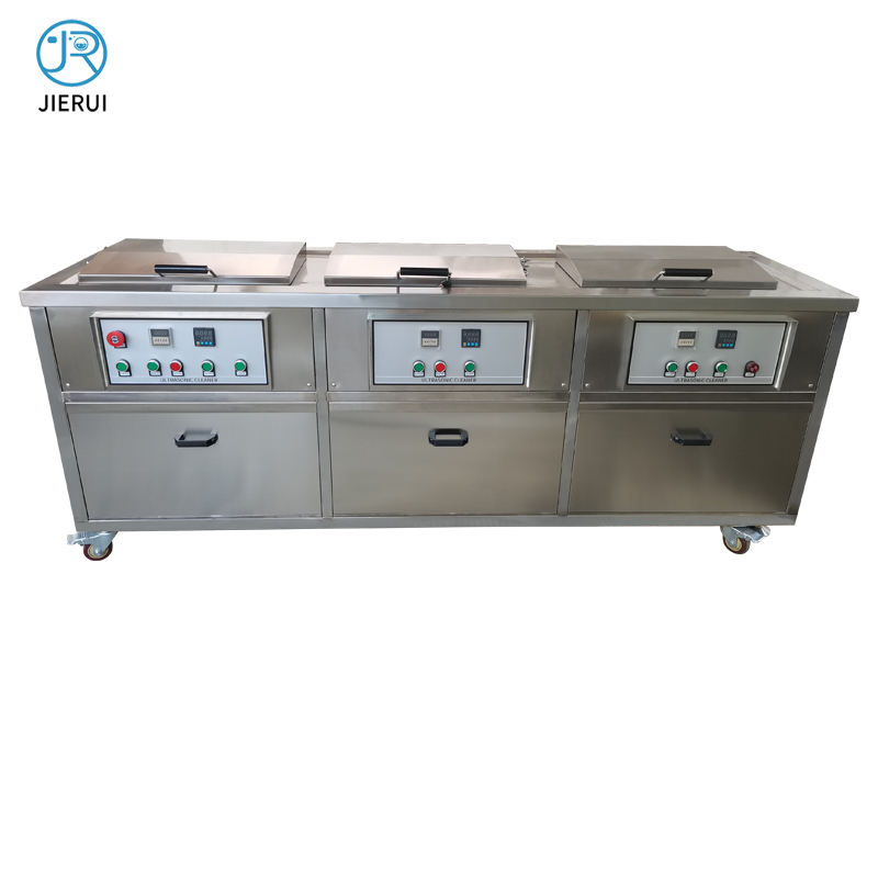 Cheap Price Three Tank Ultrasonic Cleaner Tank Engine Block Parts 135L Bath Sonic Clean Equipment Industrial Ultrasonic Cleaner