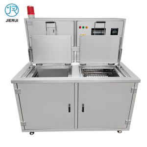 Full automatic Centrifugal plating cleaner + vacuum hot air circulation drying semiconductor ultrasonic cleaning machine