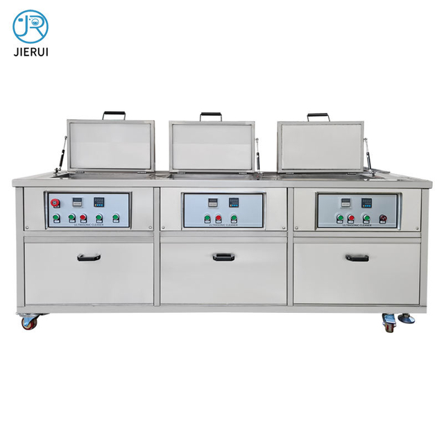 Three Tank Filter Risen And Hot Circulating Air Drying Industrial Engine Washing Spare Parts Ultrasonic Cleaning Machine
