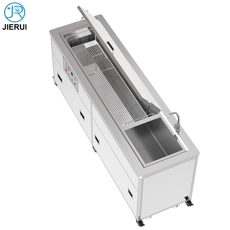 Double Tanks Cars Engine Gearbox Parts Ultrasonic Cleaning Machine