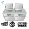 Factory Direct Sales Jr-2024gh 88l 550*400*400mm 4500w Double Tank Industrial Ultrasonic Cleaning Machine