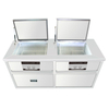 Industrial Ultrasonic Cleaner Double Frequency 28/40 Spare Parts Oil Filter 175L Double Tank Ultrasonic Cleaning Machine