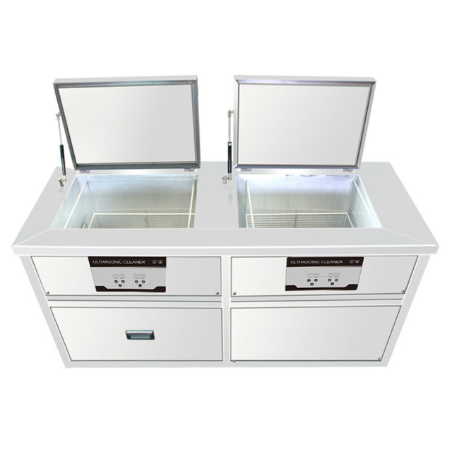 Industrial Ultrasonic Cleaner Double Frequency 28/40 Spare Parts Oil Filter 175L Double Tank Ultrasonic Cleaning Machine