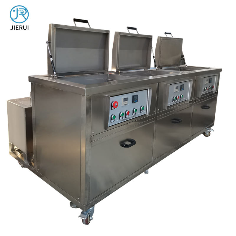 Cheap Price Three Tank Ultrasonic Cleaner Tank Engine Block Parts 135L Bath Sonic Clean Equipment Industrial Ultrasonic Cleaner